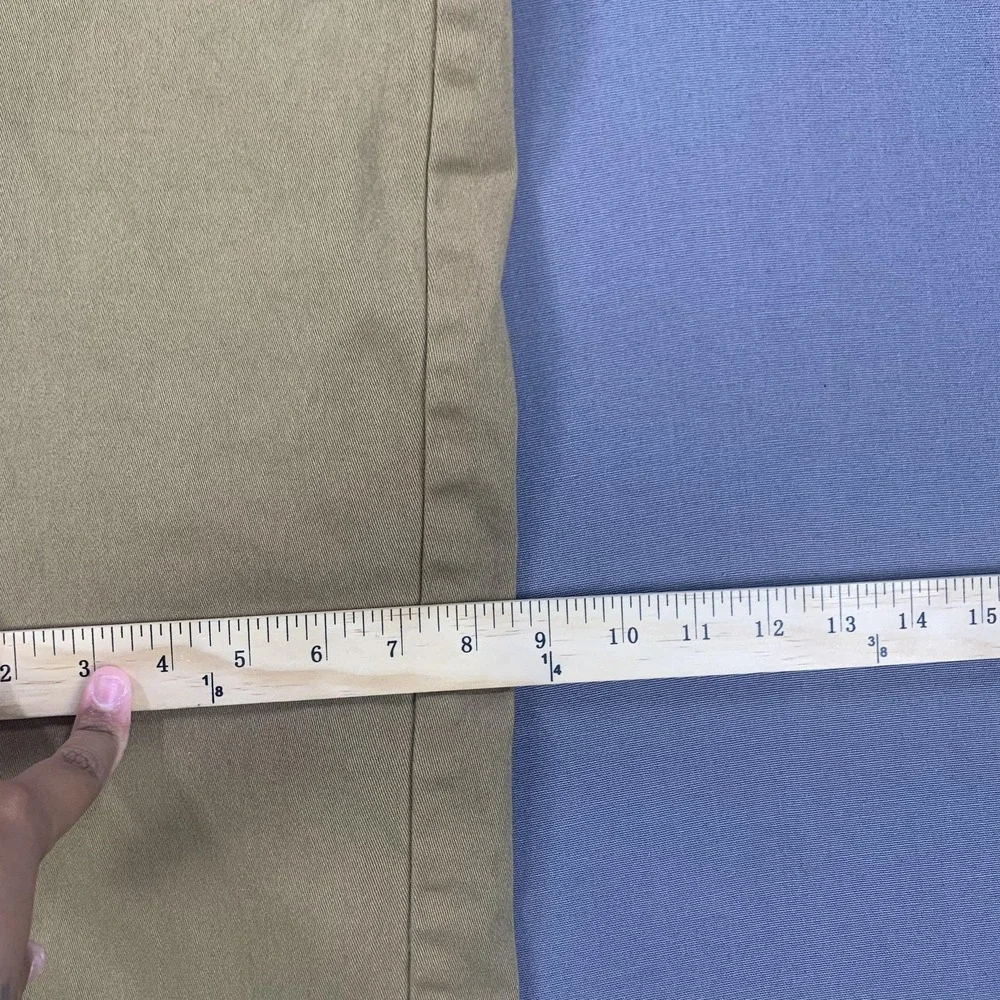 Southpole Flex Pants Men 40x30 (36x30) Khaki Straight Fit Casual Stretch Classic - Picture 13 of 16